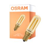 Osram Vintage 1906 LED Special Shapes E14 Tubular Amber 4.8W 470lm - 822 Zeer Warm Wit | Dimbaar - Vervangt 40W