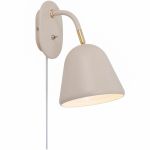 Nordlux Fleur 15 Wandlamp Metaal Beige | Geschikt voor E14