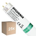 Voordeelpak 25x Sylvania Blacklight BL368 T12 Toughcoat 40W - 368 UV | 120cm