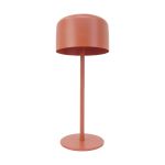 Eglo Tafellamp Roccanova Solar Staal Oranje 2W 270lm - 830 Warm Wit | IP44 - Aanraak dimbaar - USB-C