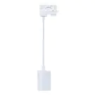 Noxion Railverlichting Hanglamp 3-Fase Aluminium Wit | Geschikt voor 1x GU10