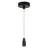 Ledvance Decor Glow Pendel Zwart 9W 450lm - 927 Zeer Warm Wit | 140mm - Beste Kleurweergave