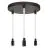 Ledvance Decor Glow Pendel Zwart 28W 1400lm - 927 Zeer Warm Wit | 400mm - Beste Kleurweergave