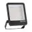Ledvance LED Floodlight Area Gen 2 Aluminium Zwart 160W 23400lm 48x85D - 830 Warm Wit | IP66 - Asymmetrisch