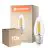 Voordeelpak 10x Ledvance Classic LED E27 Kaars Filament Helder 3.4W 470lm - 827 Zeer Warm Wit | Dimbaar - Vervangt 40W