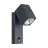 Eglo Wandlamp Sakeda Aluminium Antraciet 5W 600lm - 830 Warm Wit | IP44 - Bewegings- en Lichtsensor