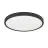 Eglo Plafondlamp Fueva 6 Kunststof Zwart 17W 2900lm - 827-840-865 CCT