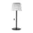 Eglo Tafellamp Scordiano Solar Staal Zwart 2W 220lm - 830-840-865 CCT | IP44 - USB-C