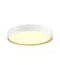 SLV Decona Wand en Plafondlamp Aluminium Wit Rond 23W 2020lm - 930 Warm Wit | IP44 - Beste Kleurweergave - Dimbaar 