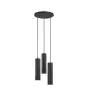 Nordlux Hanglamp Tilo Metaal Zwart | IP20 - Geschikt voor 3x GU10