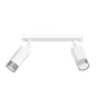 Emibig Plafondlamp Hiro Staal Wit | Geschikt voor 2x GU10 - Max 10W