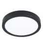 Eglo Plafondlamp Badkamerverlichting Fueva 6 Kunststof Zwart 11.5W 1550lm - 827-840-865 CCT