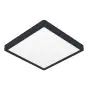 Eglo Plafondlamp Badkamerverlichting Fueva 6 Kunststof Zwart 13W 2100lm - 827-840-865 CCT