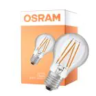 Osram Led Star Classic LED E27 Peer Filament Helder 4.9W 470lm - 827 Zeer Warm Wit | Lichtsensor