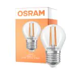 Osram Classic LED E27 Kogel Filament Helder 2.2W 470lm - 827 Zeer Warm Wit | Vervangt 40W