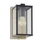 Eglo Wandlamp Budrone Staal Zwart | IP44 - Geschikt voor 1x E27