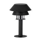Eglo Sokkel Lamp Chiappera Staal Zwart | 800mm - IP54 - Geschikt voor 1x E27