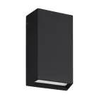 Eglo Wandlamp Spongano Aluminium Zwart Up & Down 5W 600lm - 830-840-850-865 CCT | IP65